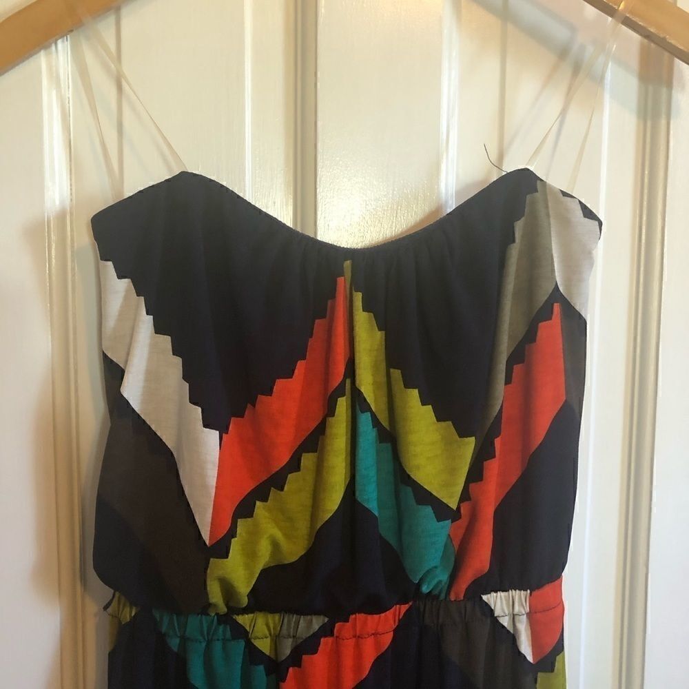 ✅(free) Three Pink Hearts Strapless patterned dress - Picture 2 of 5